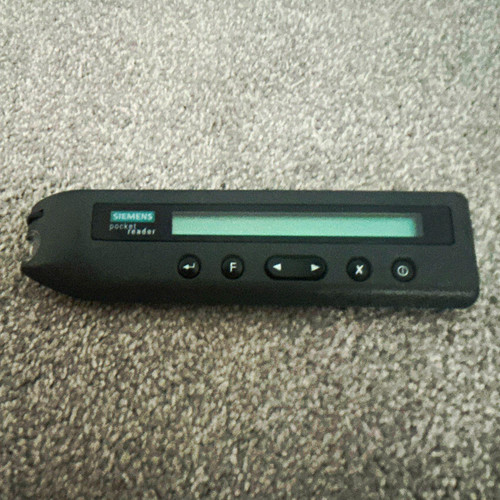 Siemens pocket reader - siemens, handheld