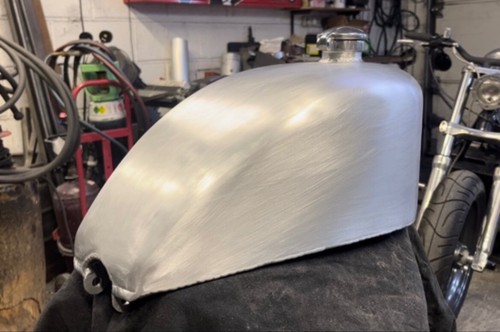 Aluminium sporster tank chop - sporster,
