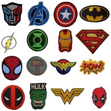 Superhero Movie Iron On Sew On