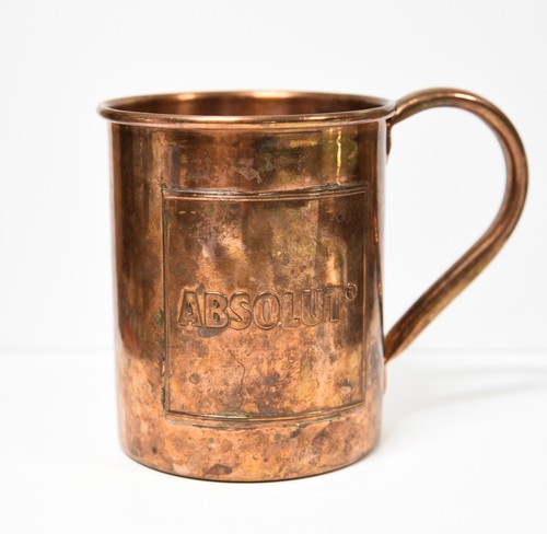 Absolut vodka copper mug - absolut,