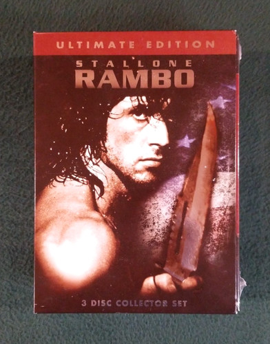 Brand new sealed rambo trilogy - brand, new/sealed