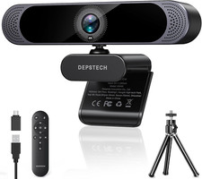 DEPSTECH 4K Webcam, Ultra HD
