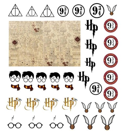 Harry potter nail art - nail, water