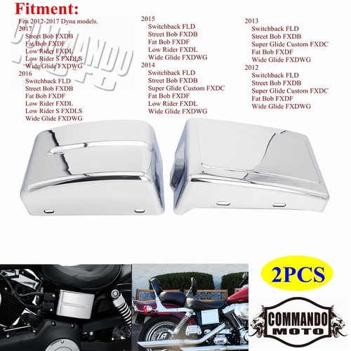 Chrome battery side covers for - chrome,