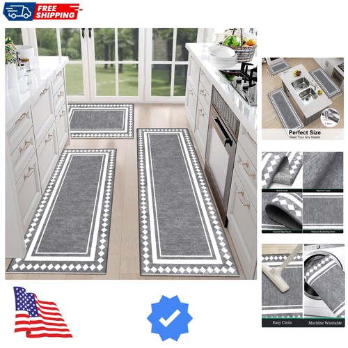 Hebe farmhouse kitchen rugs - hebe,