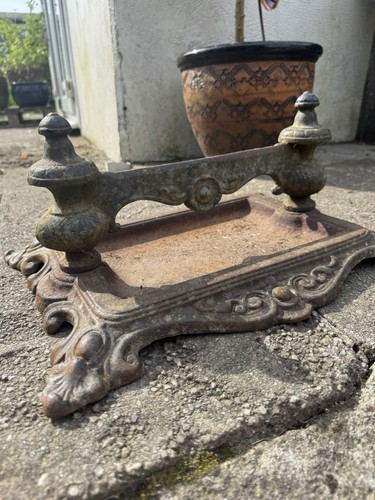 Vintage cast iron boot - vintage,