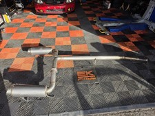 Honda S2000 Genuine MUGEN 3" Catback Exhaust With JS Racing Coupler To Manifold