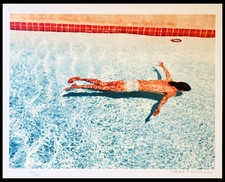 David Hockney Lithograph COA