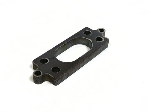 Lambretta oval exhaust flange - oval,