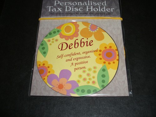 Tax disc holder - tax, holder..