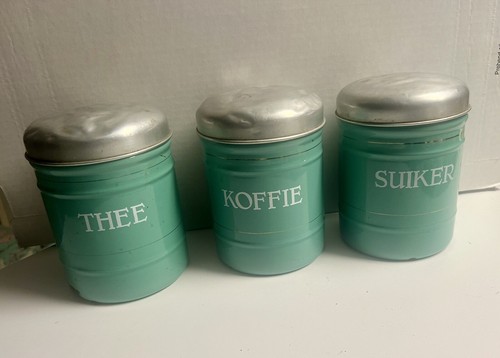 Vintage canister set - vintage,