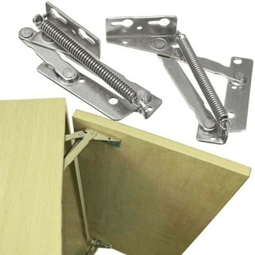 Spring hinge for lift flap - lift, up