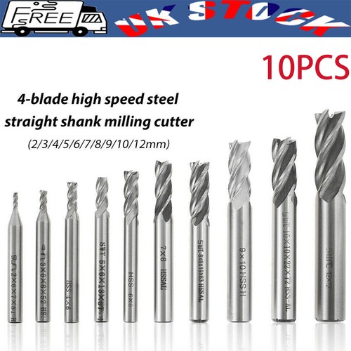 10x4 slot flute - end, mill
