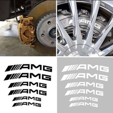 6x AMG Brake Caliper Sticker Decal Heat Resistant - Various Models