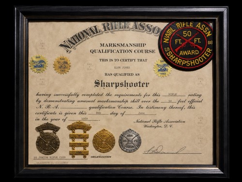 1969 nra sharpshooter named - nra,