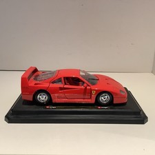 Burago Ferrari F40 1987 Red