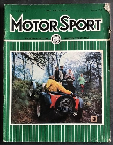Motor sport magazine jan 1963 - motor,