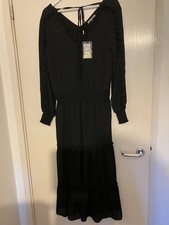 Biba Size 12 Black Long Sleeve