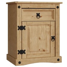 Corona Chest of Drawers Wardrobe Bed Mexican Solid Waxed Pine Bedroom Furniture