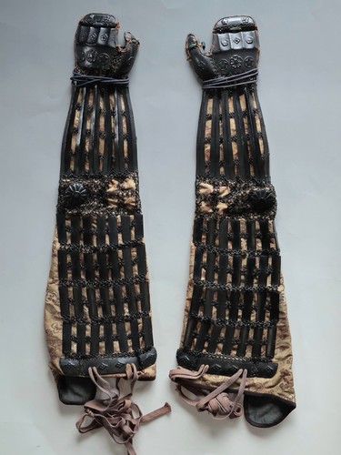 Samurai armor kote sleeves - samurai,