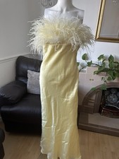 Zara FEATHERED SATIN MIDI