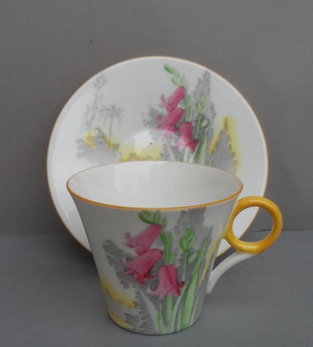 Shelley art deco - deco, "pink