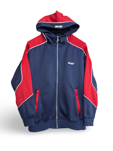 Palace hoodie track jacket - palace,