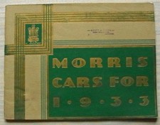 MORRIS CAR RANGE Sales