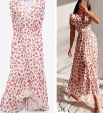Zara Size M Medium 10 Floral