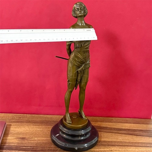 Bronze sculpture woman - bronze,