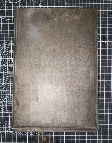 Steel galley tray letterpress - galley,