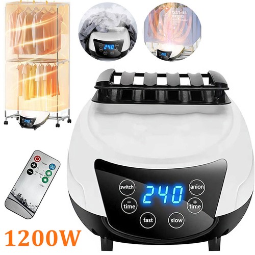 1200w heated clothes horse - 1200w,