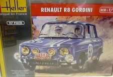Renault R8 Gordini - Heller - 1/24 unassembled model kit car