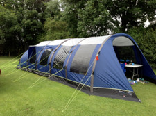 Outwell Tomcat LP 6 Person Smart Air Tent with Extension including many Extras 