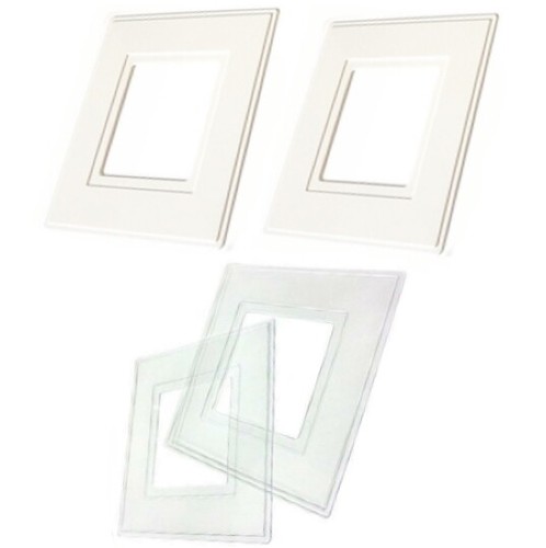Single light switch socket - 2x,