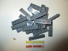 Lego - Plate Plaque 1x4 4x1 3710 Dark Bluish Gray - Choose Quantity x4 - x40