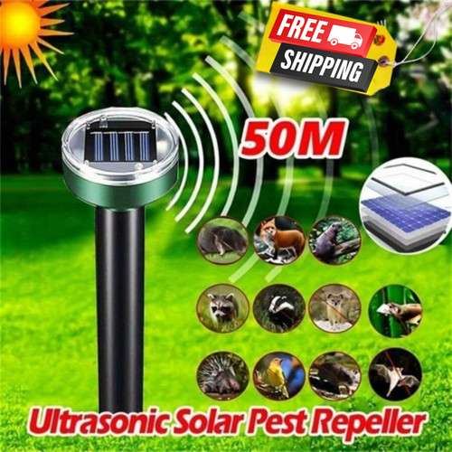 Ultrasonic solar cat dog - solar,