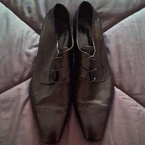 Stemar men black leather - black,