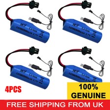 4PCS 3.7V 800mAh Li-ion