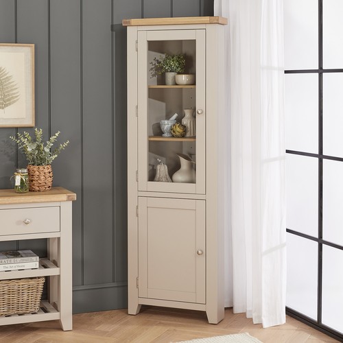 Corner display cabinet tall - corner,