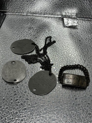 Wwii era sterling silver lock - silver,