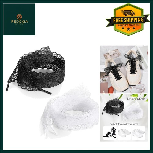 Fancy flat ribbon shoelaces - ribbon,