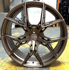 21" BMW X5 F15 2013-2018 Velocity VF6 Matt Bronze 9J 10.5j Alloys & Tyres X4