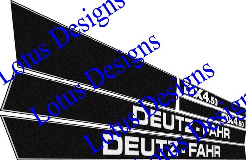 Deutz fahr dx4 stickers - stickers, /