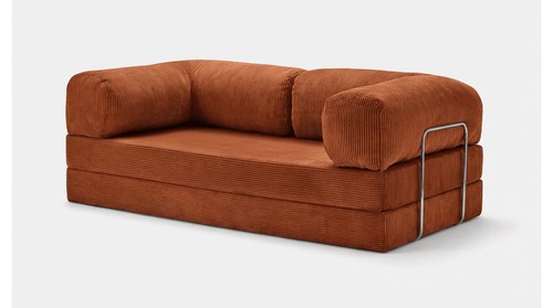 Teddy sofa rust corduroy - sofa,