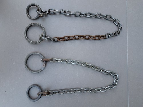 Mooring chain for canal river - mooring,