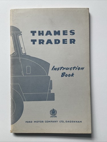 Ford thames trader instruction - ford,