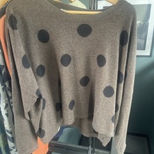 Brown & black Spotted Cropped