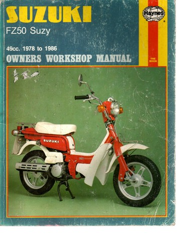 Haynes suzuki fz50 - haynes,