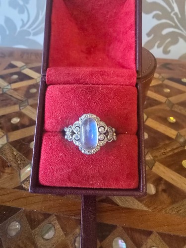 Edwardian moonstone and - edwardian,